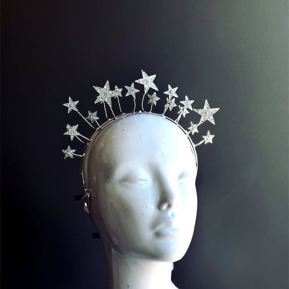 Goddess Crown for Wedding Bride Birthday Princess Bridal Shower
